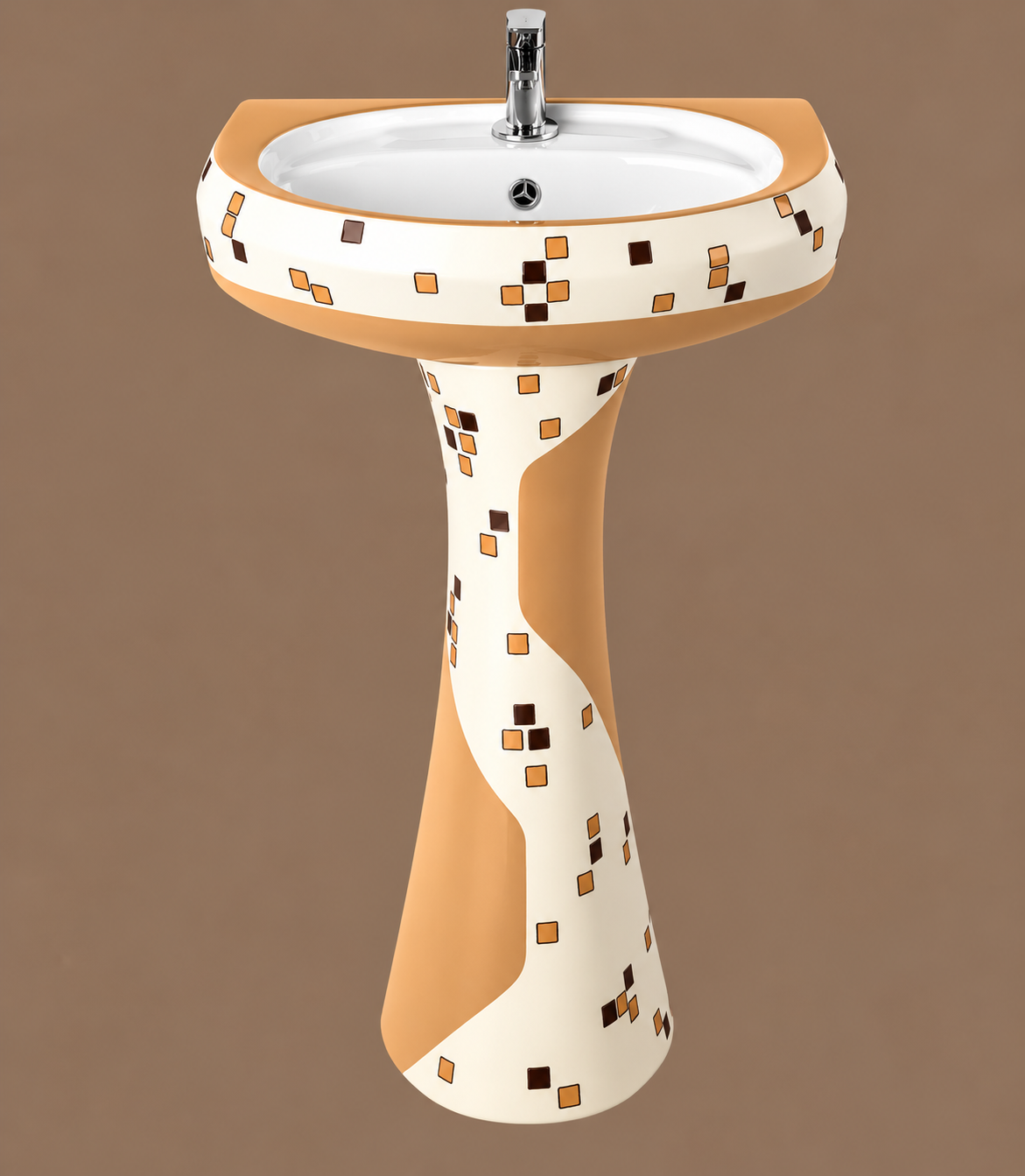 Sonet RP-1071, washbasin with pedestal